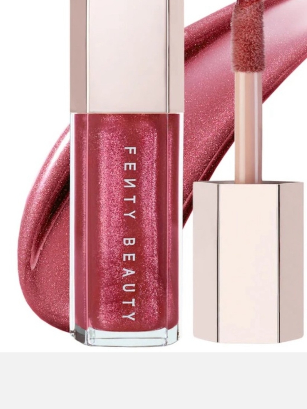 Fenty Beauty Gloss Bomb Lip Gloss In Riri Travel Size BNIB✨ FREE GIFT ✨